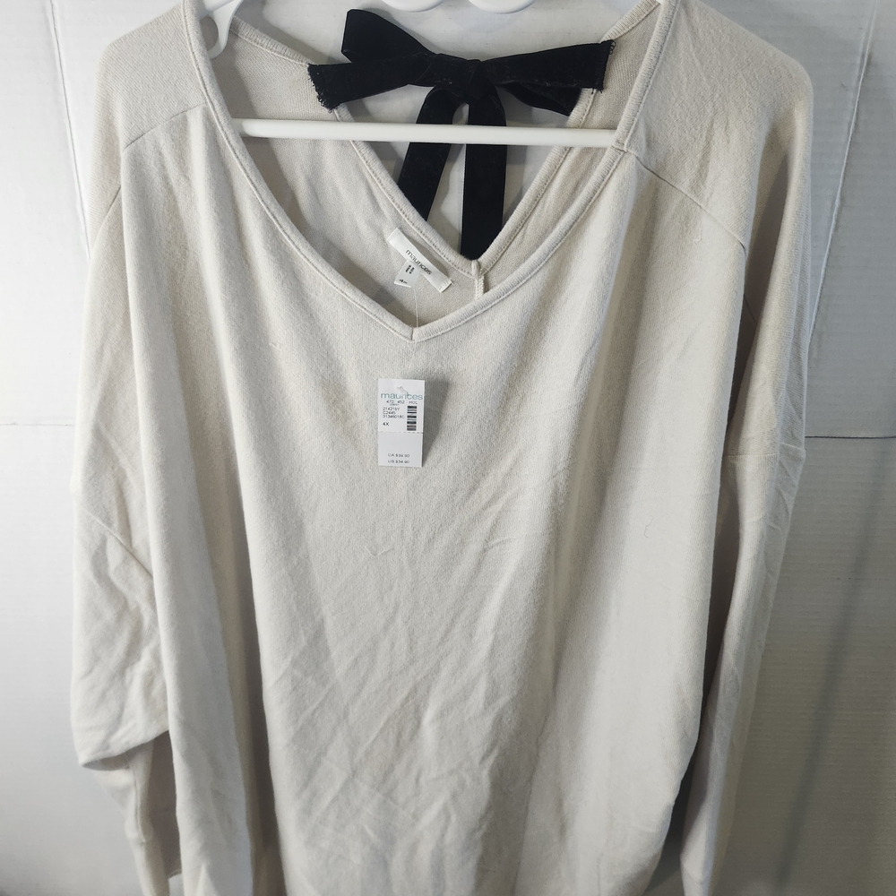Maurices Light Gray Sweater